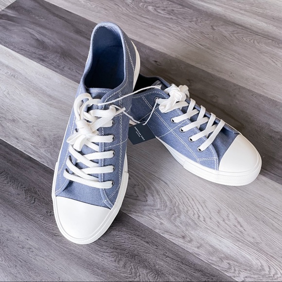 American Eagle Outfitters Shoes - AE Blue Canvas Sneakers